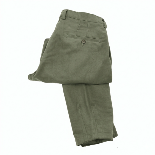 Pantalone maremmano fustagno verde