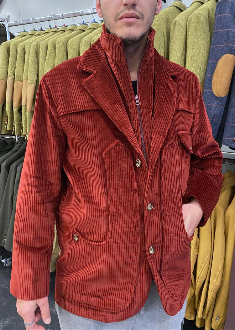 Giacca maremmana velluto rubino - Edizione Limitata 55° anniversario