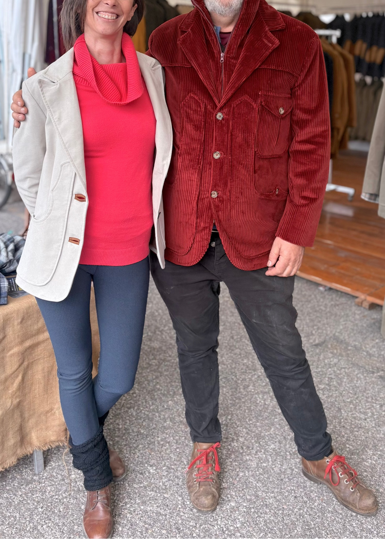 Giacca maremmana velluto rubino - Edizione Limitata 55° anniversario