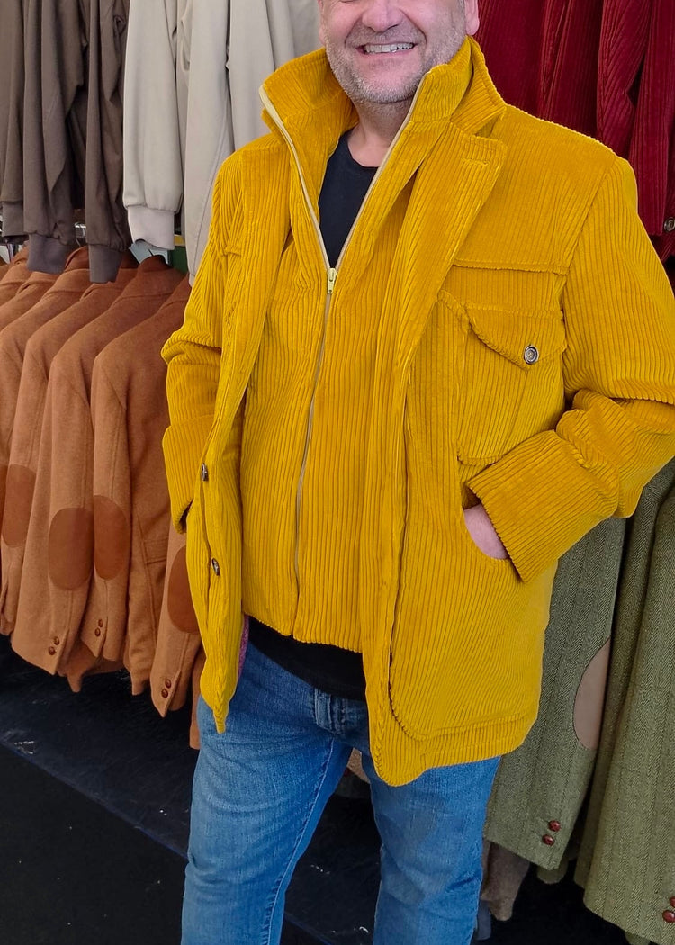 Giacca maremmana velluto senape - Edizione Limitata 55° anniversario