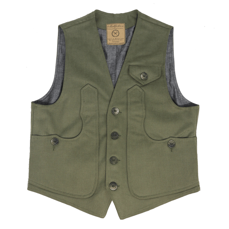 Gilè maremmano tela olona