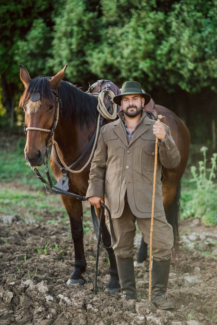 Pantalone maremmano tela olona