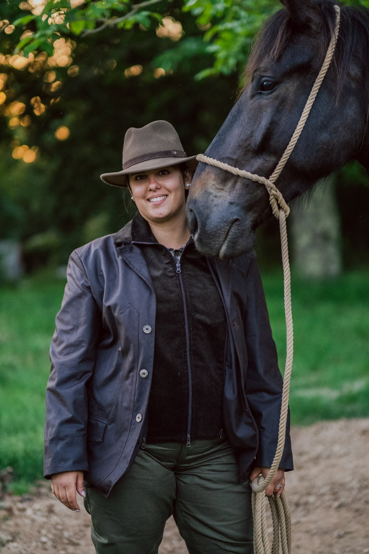 Giacca maremmana in cotone cerato - disponibile solo su ordinazione