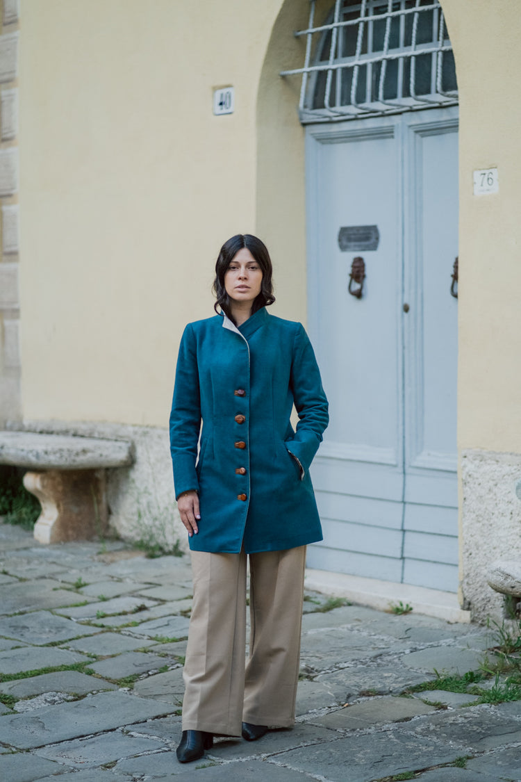 Cappotto fustagno modello "Beatrice"