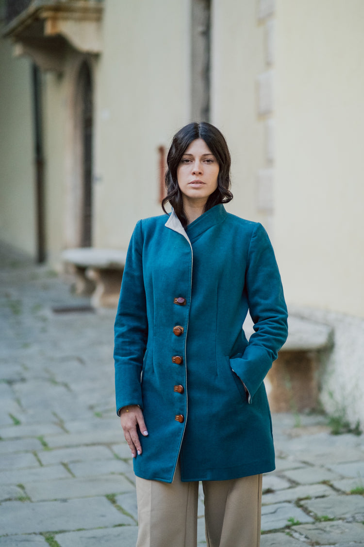 Cappotto fustagno modello "Beatrice"
