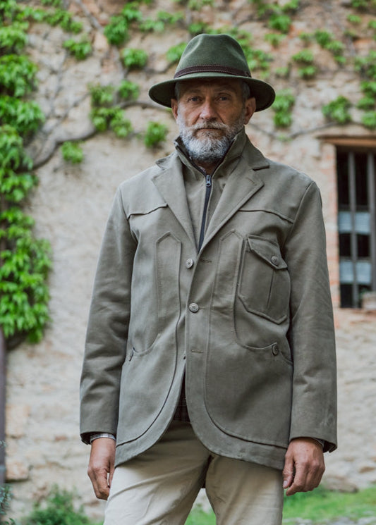 Cappello feltro verde