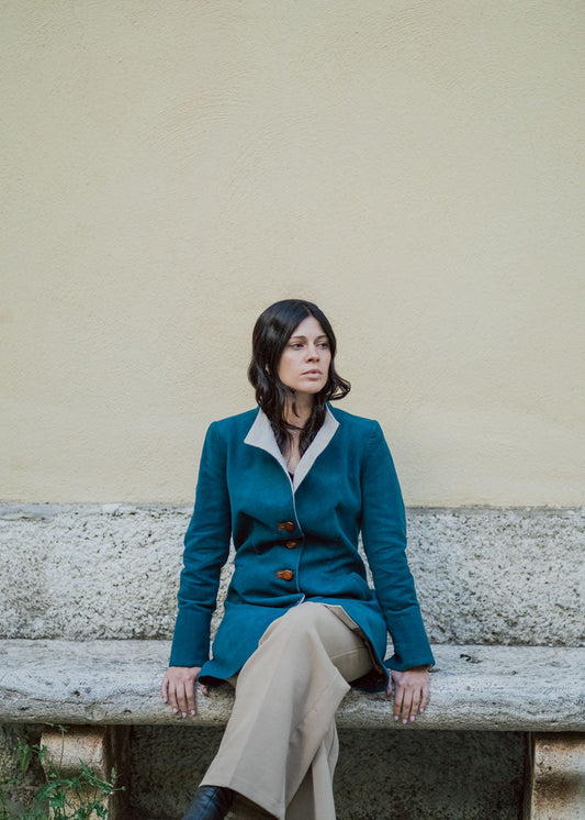 Cappotto fustagno modello "Beatrice"