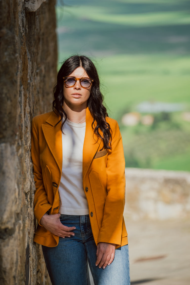 Giacca maremmana fustagno modello "Violetta"