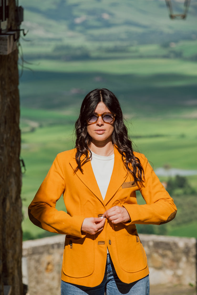 Giacca maremmana fustagno modello "Violetta"