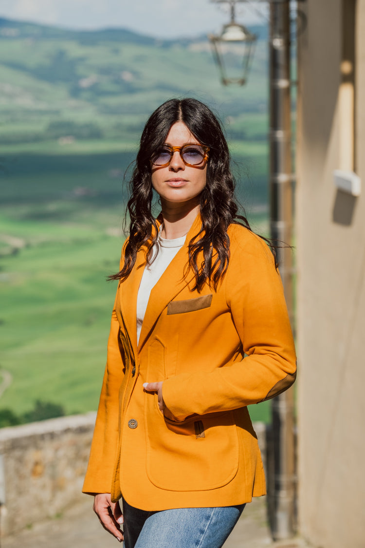 Giacca maremmana fustagno modello "Violetta"