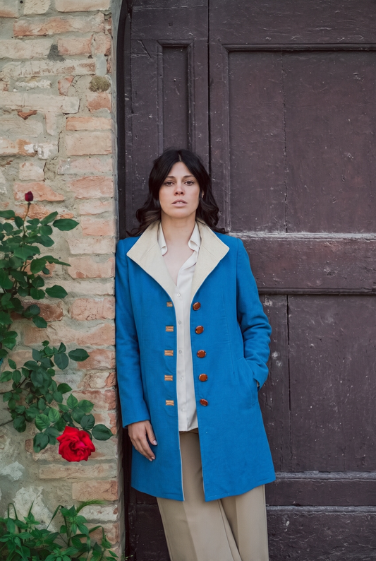 Cappotto fustagno modello "Beatrice"