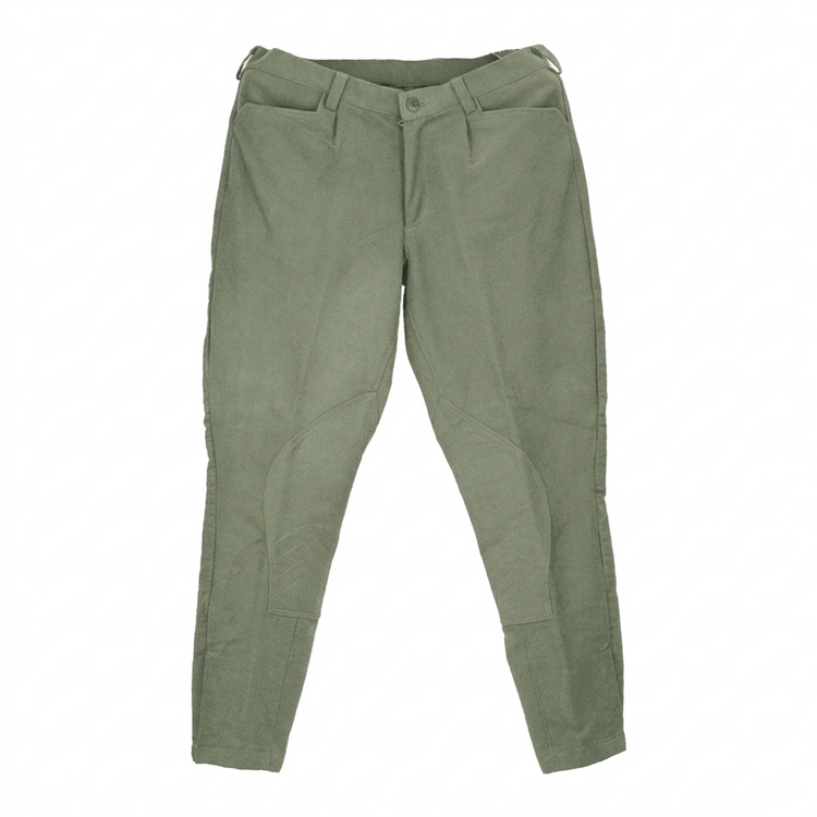 Maremma green moleskin trousers