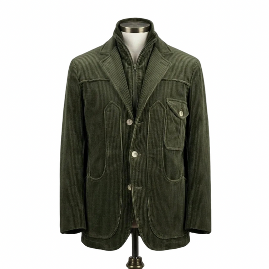 Giacca maremmana velluto verde - Edizione Limitata 55° anniversario