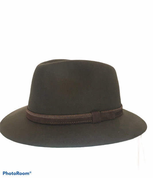 Cappello feltro verde