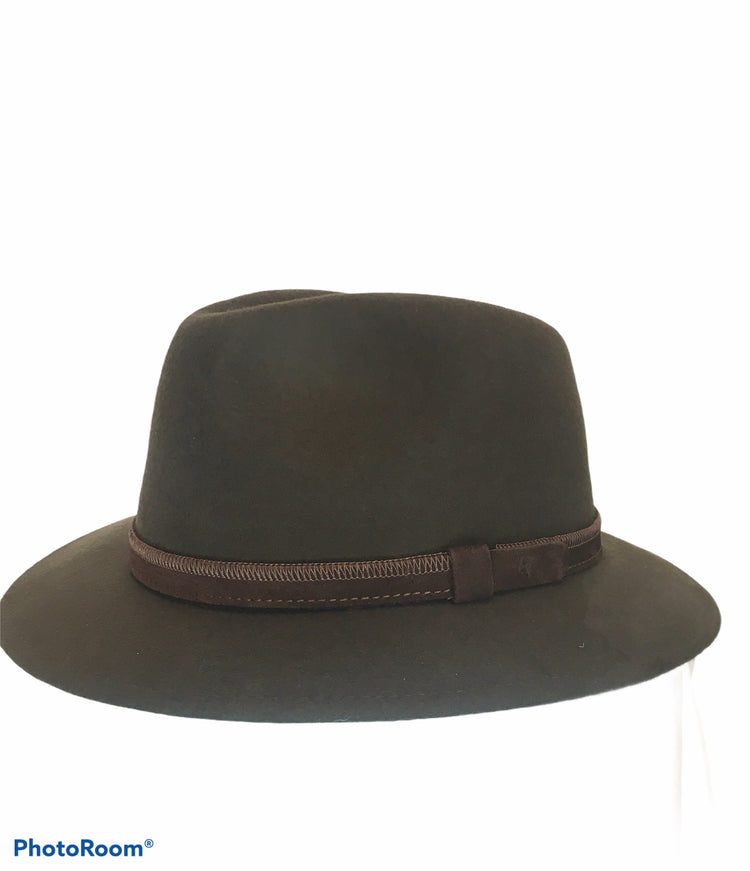 Cappello feltro verde