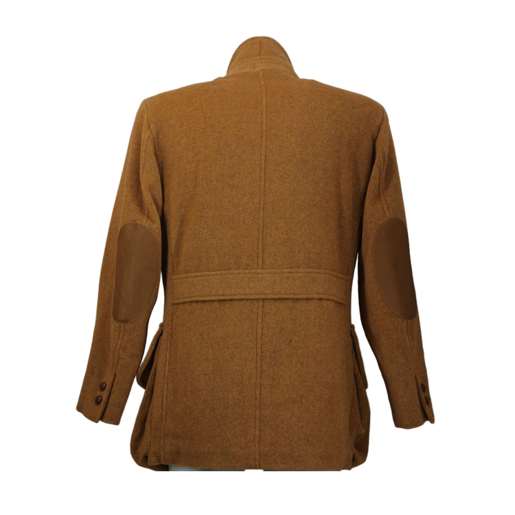 Giaccone lana arancio modello "Amiata"