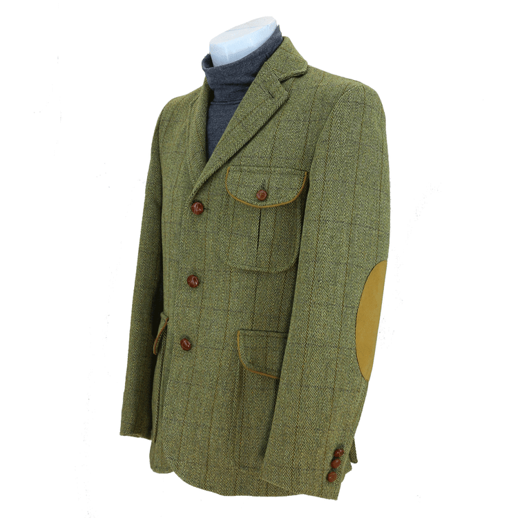Giacca lana tweed modello "Buttero"