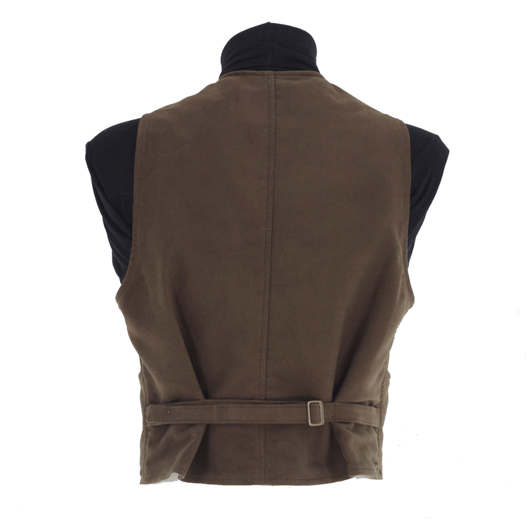 Gilè maremmano fustagno marrone