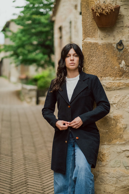 Cappotto fustagno modello "Alice"