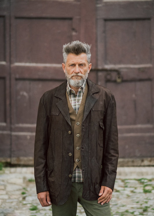 Giacca maremmana in vitello ingrassato