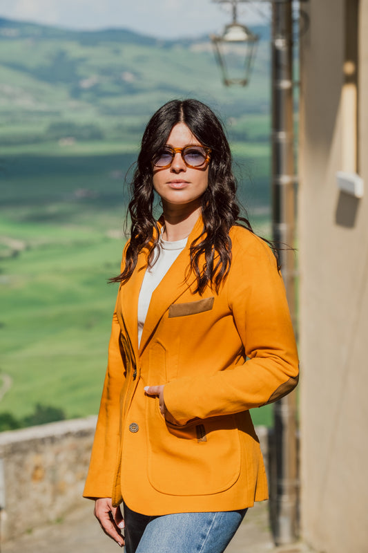 Giacca maremmana fustagno modello "Violetta"